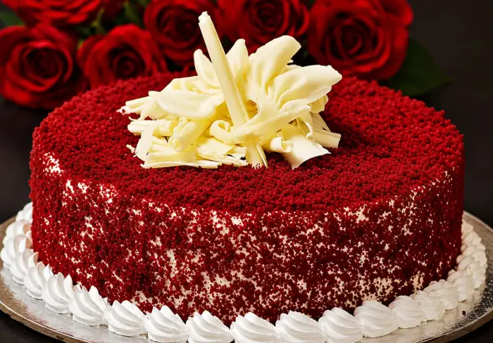 Red velvet cheese spread